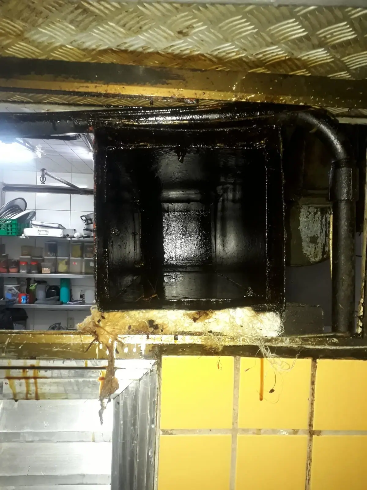 Limpeza de exaustor industrial
